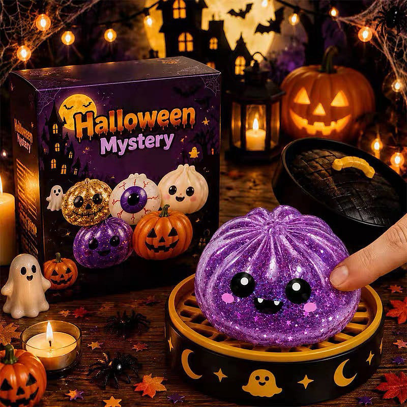 Halloween Squishy Demon Ghost Stress Relief Toy 1 each