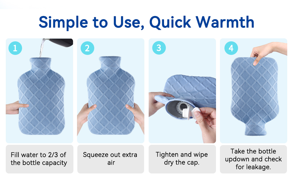 hot water bag with cover