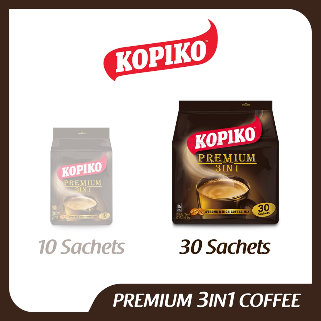 Cà phê hòa tan Kopiko 3 trong 1, 21.2...