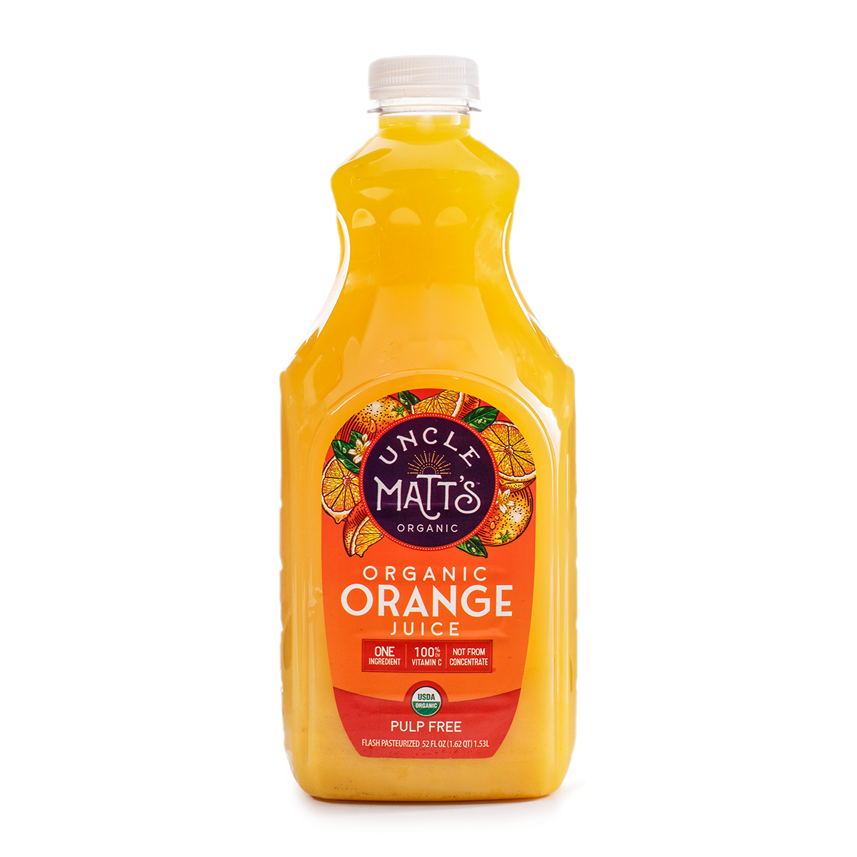 Get Uncle Matt's Organic Orange Juice, Pulp Free Delivered Weee