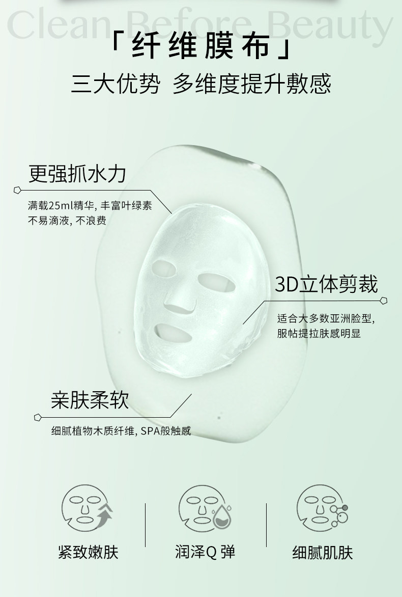 【年货必备】纨素之肤 Codemint    冰美式面膜 紧致补水 99%高纯度咖啡因 5片入【周扬青浪姐同款】