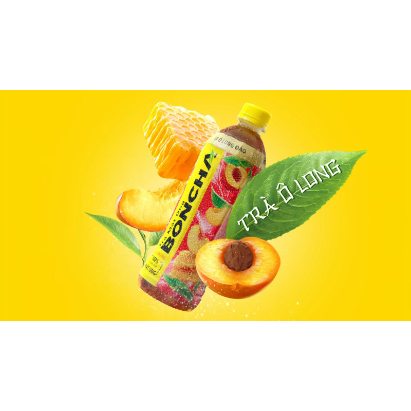 Get [BONCHA] Honey Peach Oolong Tea - 450ml x 24 bottle Delivered ...