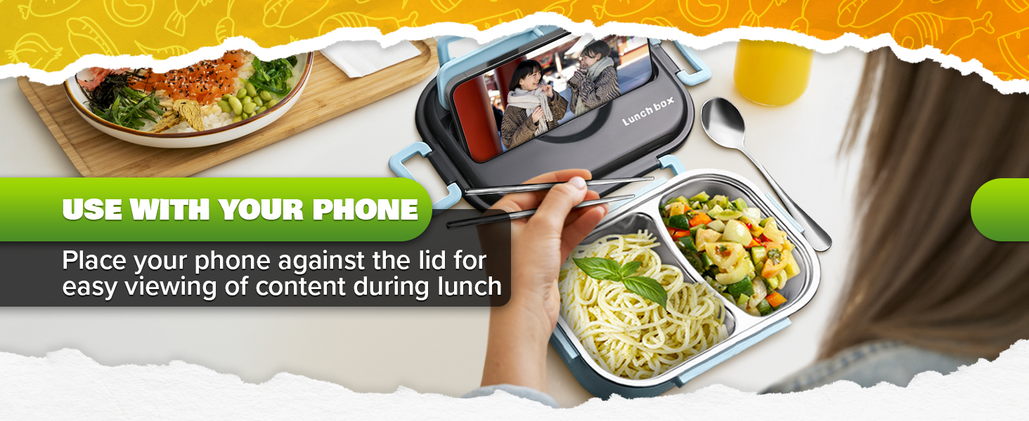 成人便當盒保溫餐盒 金屬午餐盒 小食物容器