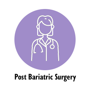Celebrate Vitamins for post bariatric surgery blue icon