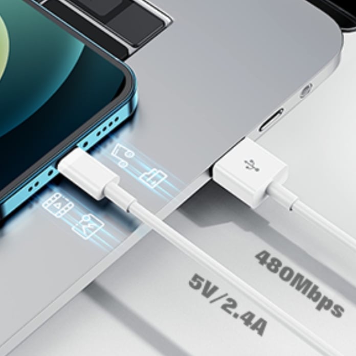 Smart Intelligent Chip iPhone Charger Cord