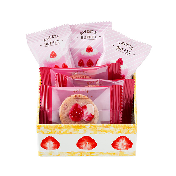 メリーチョコレート スイーツビュッフェ スクエアケーキアソート6個入