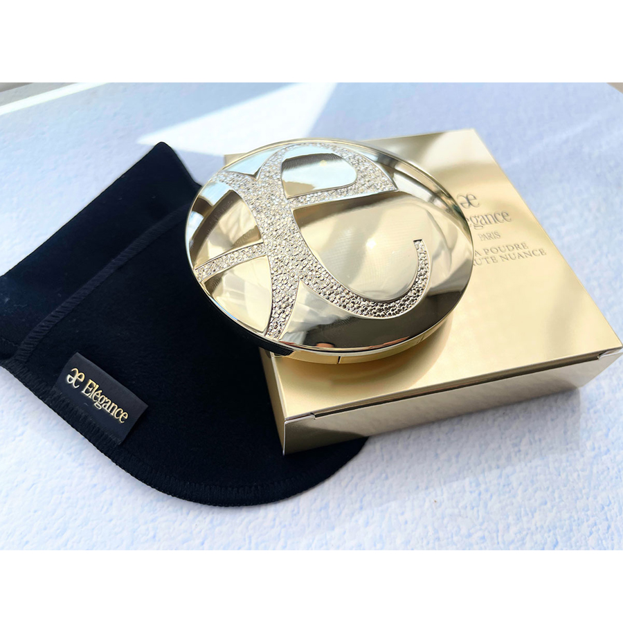 【日本直郵】 日本 ELEGANCE 雅莉格絲 歡顏蜜粉餅#1 E大餅便攜裝 8.8g