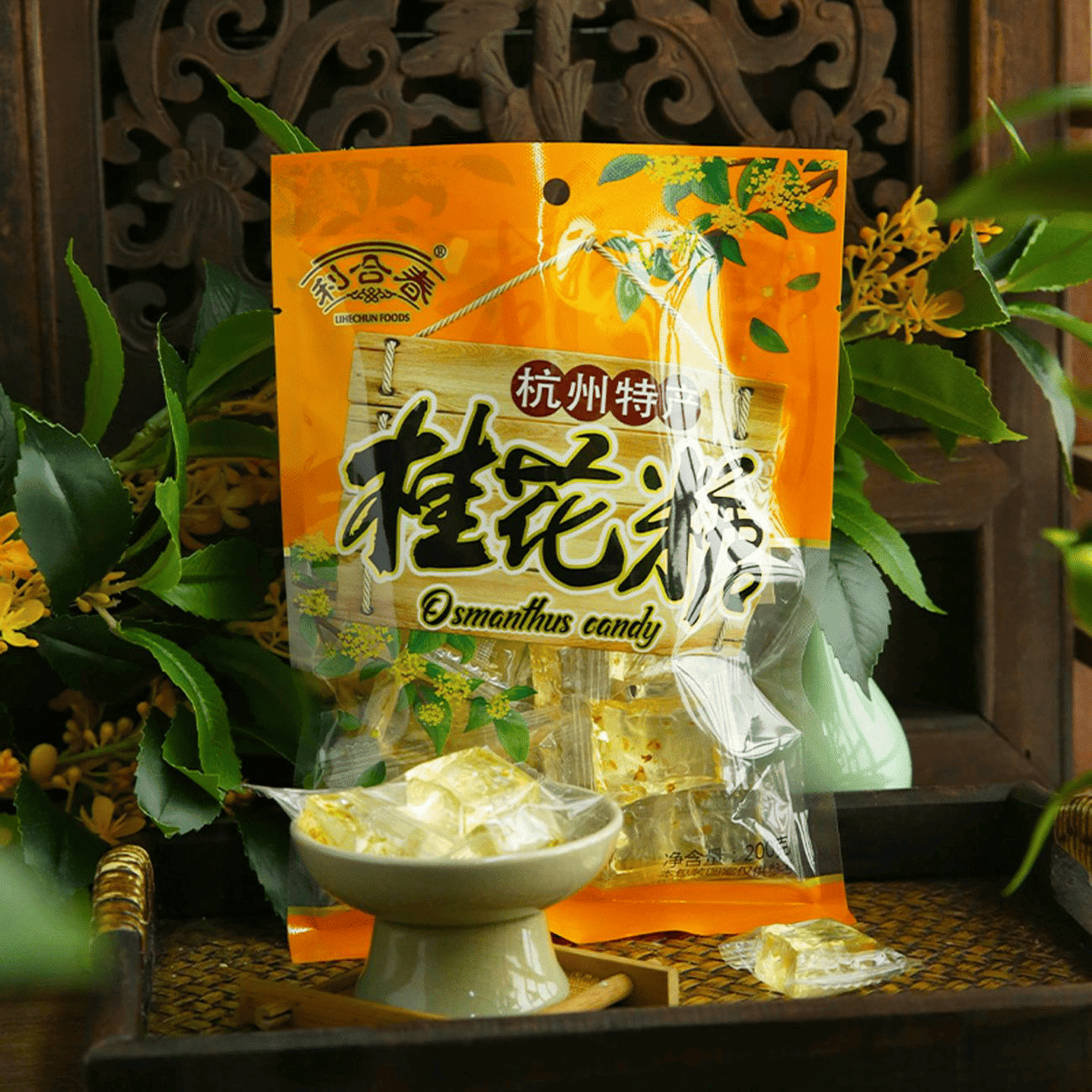 Hangzhou Osmanthus Gummy Soft Candy 200 g