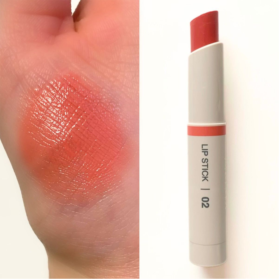 [Livraison directe du Japon] Rouge à lèvres hydratant MUJI (Muji) 02 Rose Poudré 2.5g