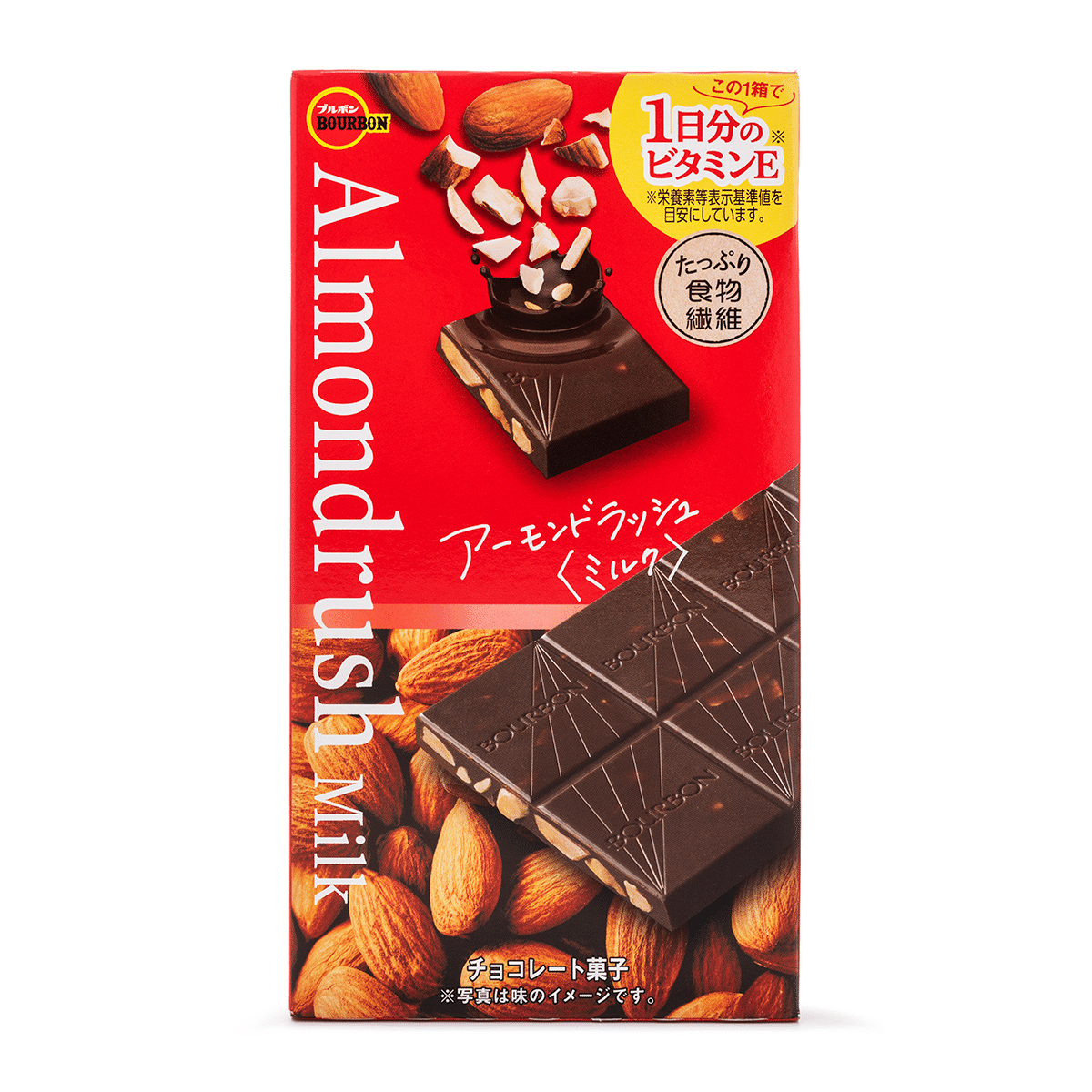 Bourbon Almond Rush Chocolate, Milk 60 grama(s)