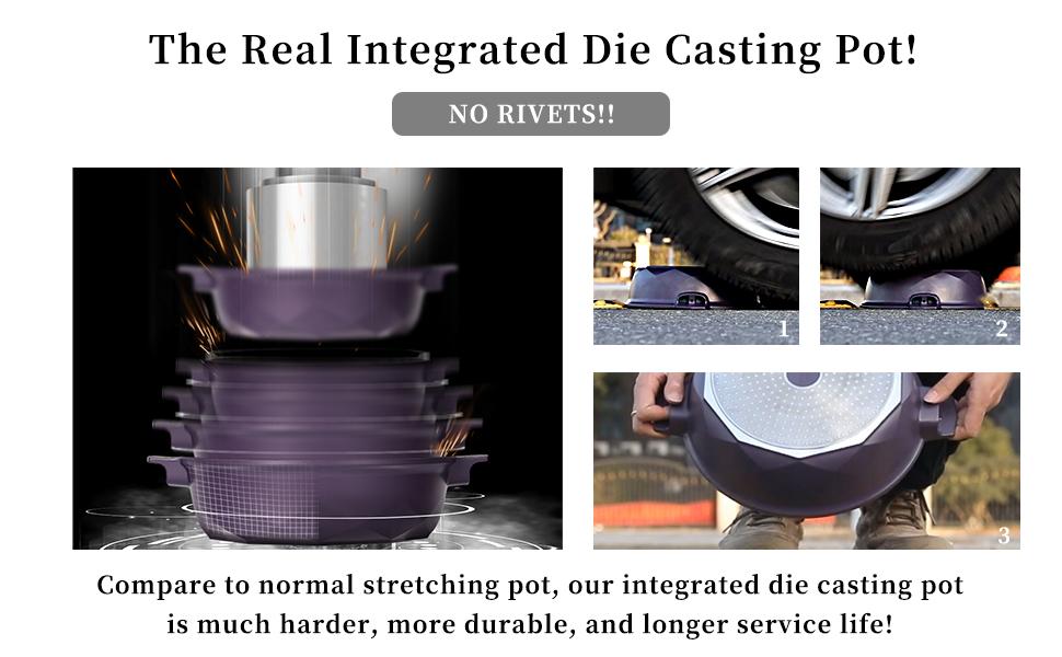 Hard Anodized deep pan