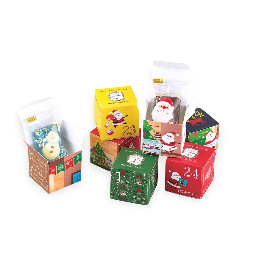 CAFE OHZAN クリスマスカレンダー キューブラスク 24個入 - Weee!