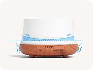 curved water tank reduce water residue