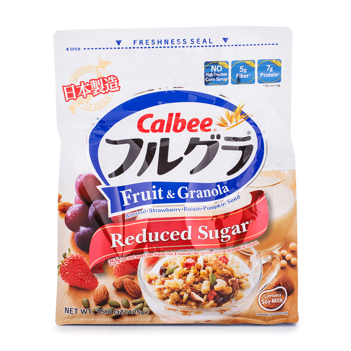 Calbee Frugra Reduced Sugar 350 g*6 pack