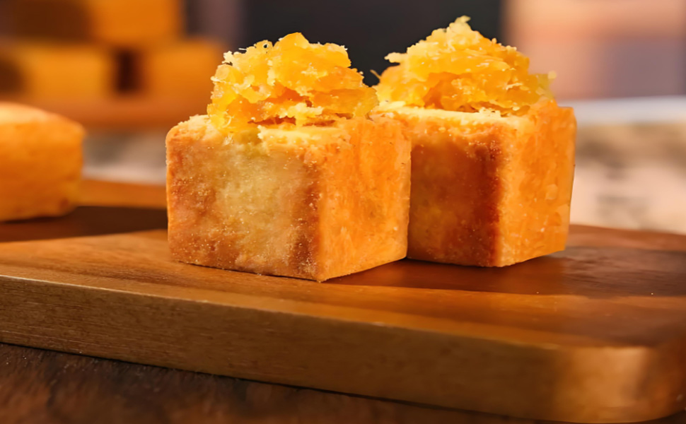 pineapple cake pineapple upside down cake taiwanese snacks chinese mooncakes
