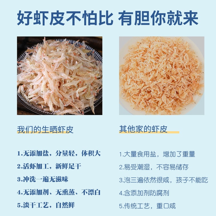 商品詳情 - 海大瓏騰 生曬蝦皮 淡乾海米蝦皮 頂級高鈣 瓶裝 0添加鹽0添加劑 100g - image1