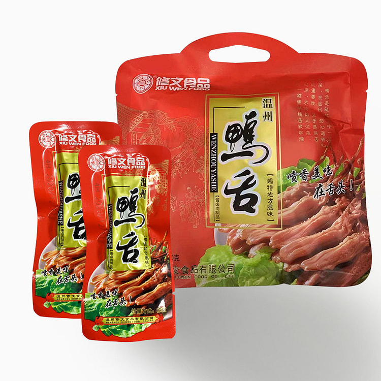 温州特产小吃零食品初旭酱鸭舌