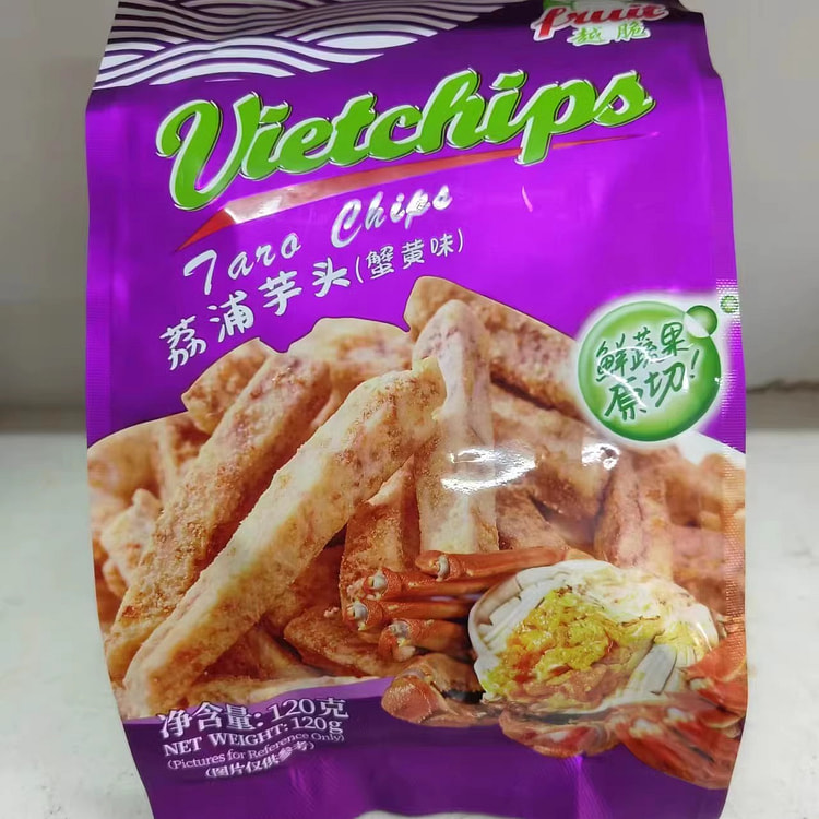 Crispy taro strips  120g