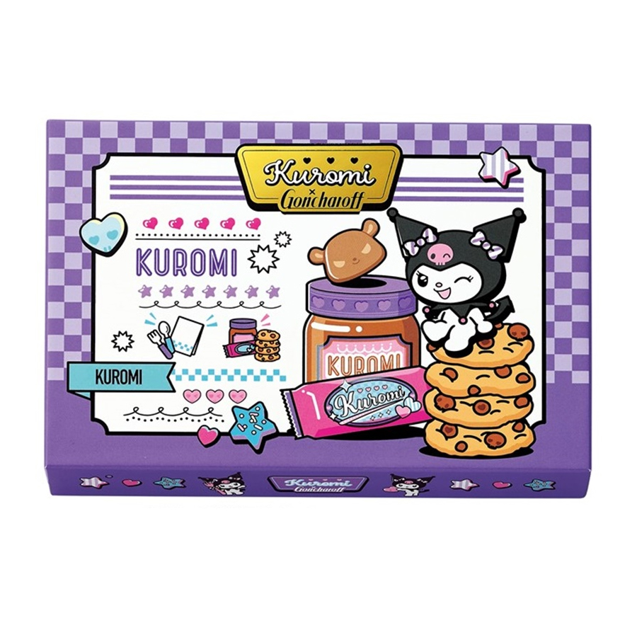 【赠品】【日本直邮】 日本 SANRIO Goncharoff 联名 酷洛米巧克力 铁盒装 情人节限定 12个入/盒
