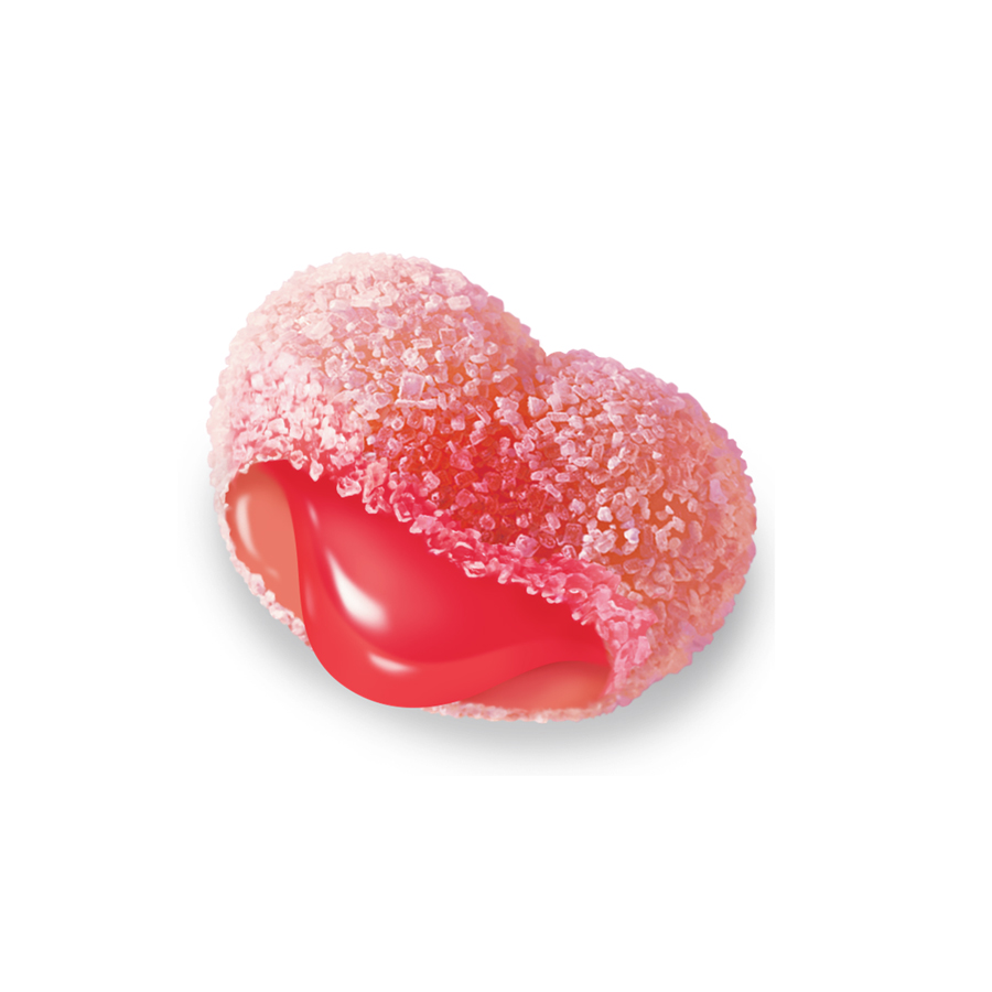 【日本直邮】 日本 KANRO PURE果肉果汁咀嚼弹力软糖 期间限定 草莓味 54g