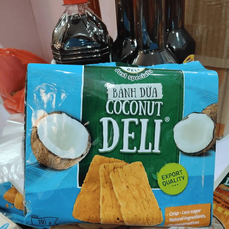 Vietnam Coconut Crispy Biscuits