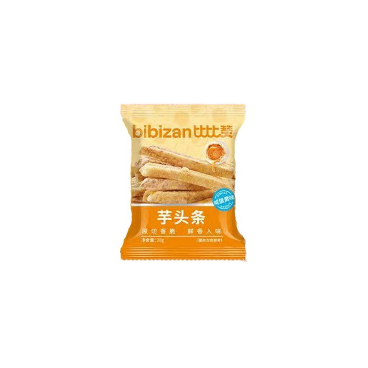 比比赞芋头条咸蛋黄味20g 20 克
