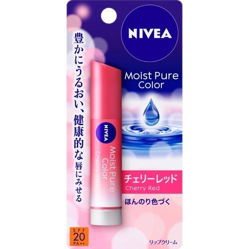 ニベア モイストピュアカラーリップ チェリーレッド ( 1本入 )/ リップクリーム ) : 爽快ドラッグ - 通販 - Yahoo!ショッピング