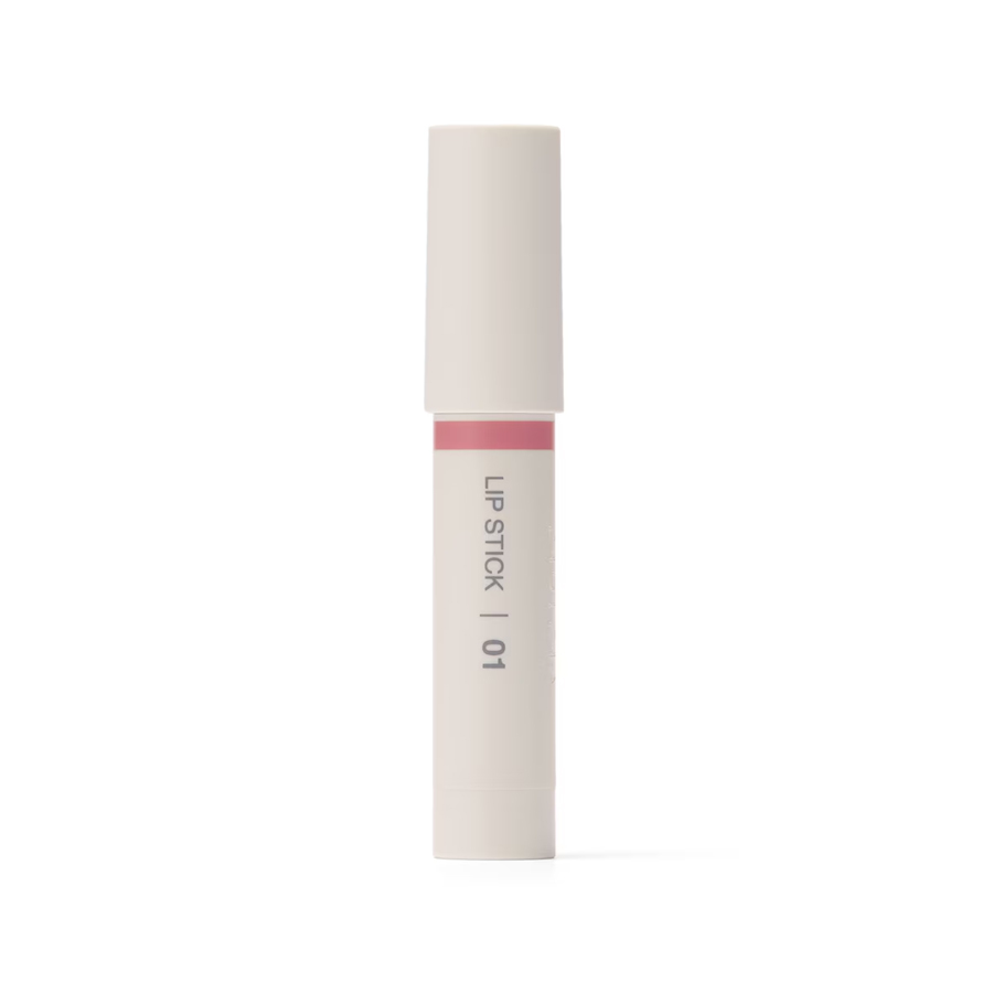 【Expédition directe du Japon】 Japon MUJI Liangpin Liangpin Rouge à lèvres hydratant 01 Rose 2,5g