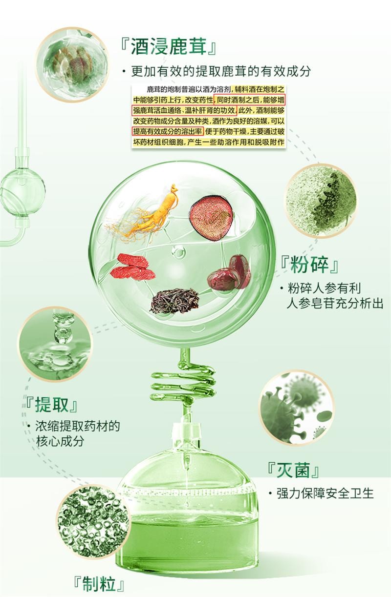 【中国直邮】 茶郎中 茸杞补肾健脾茶腰膝酸夜尿多茸杞茶otc补肾鹿茸枸杞茶男女 2g*18袋/盒