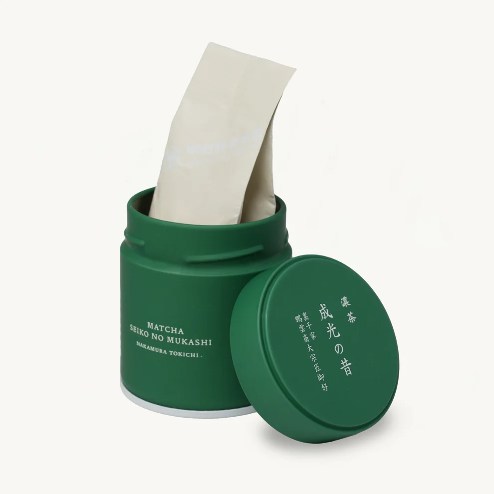 Tokichi Matcha Power Seiko-no-Mukashi Can 30g - Yami.com