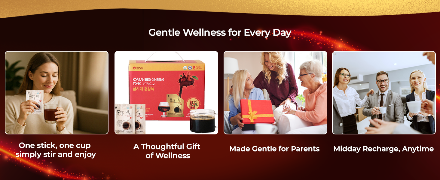 Convenient pouch for ginseng energy on-the-go