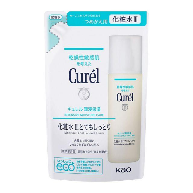 Curel 花王 キュレル 潤浸保湿 化粧水 3 とてもしっとり つめかえ用 130ml : コスメビレッジ - 通販 - Yahoo!ショッピング