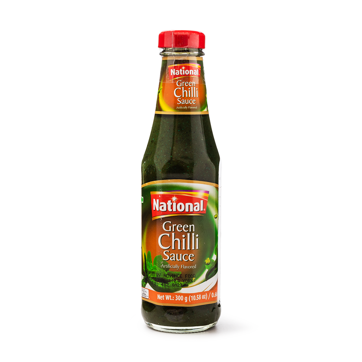 National Green Chilli Sauce 10.6 oz