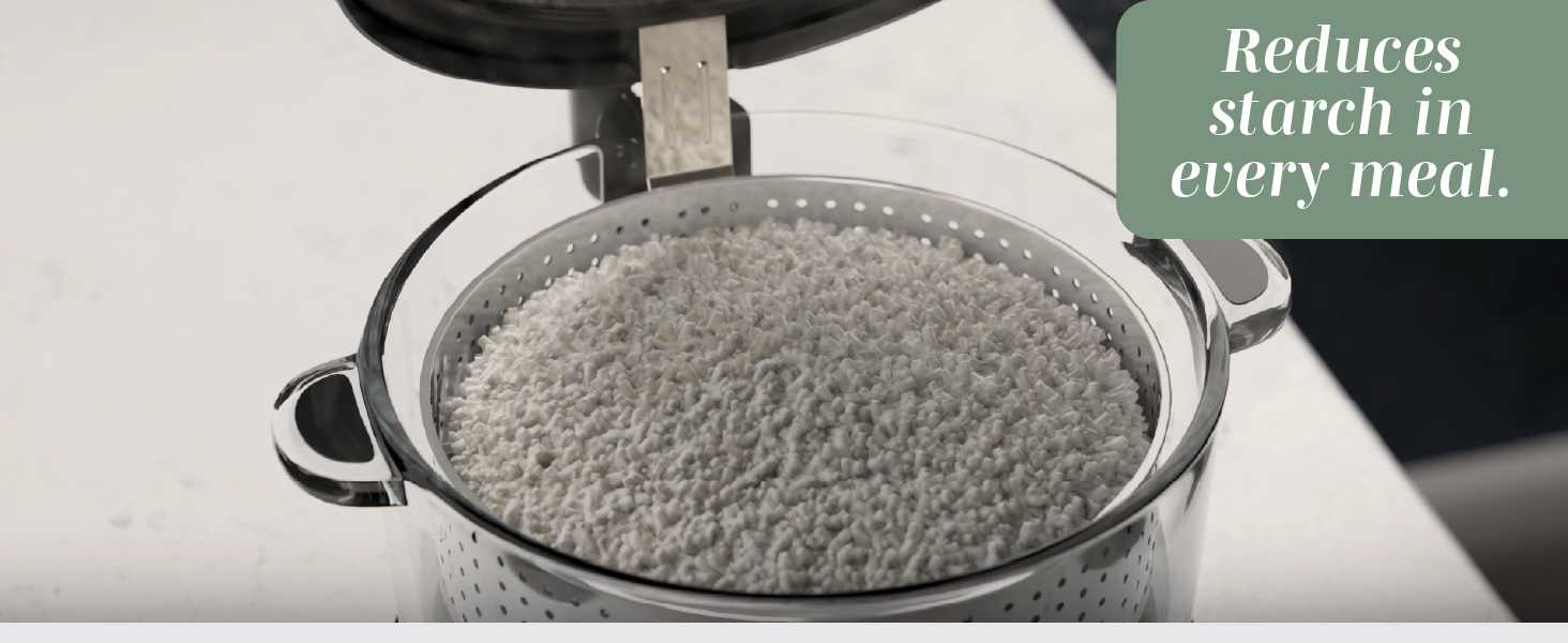 Reduces starch in every meal