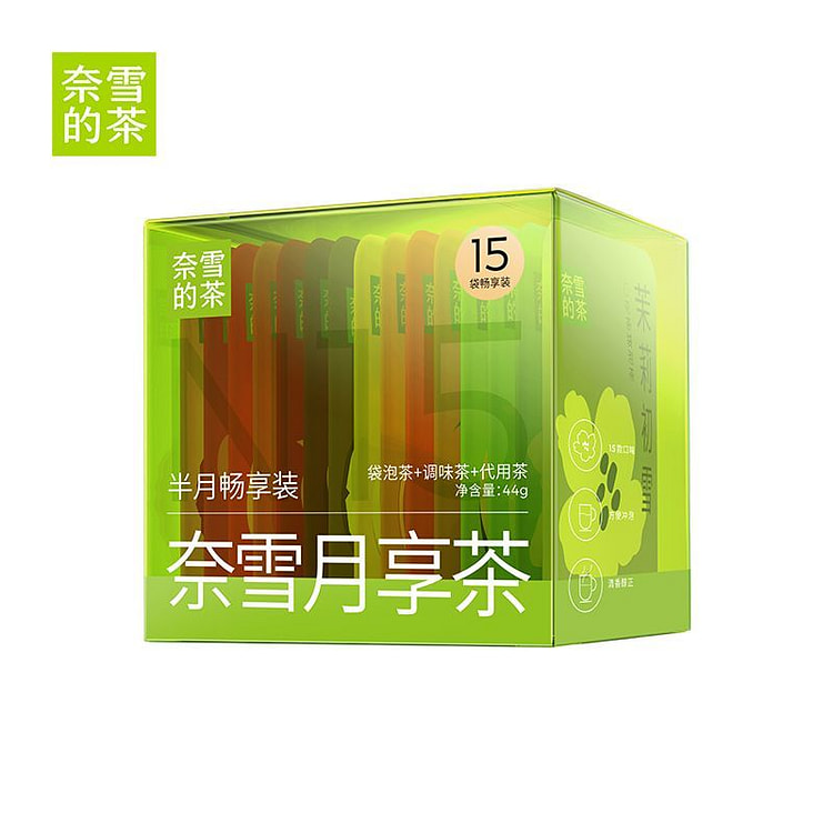 奈雪的茶 蜜桃乌龙冷泡茶15袋/盒