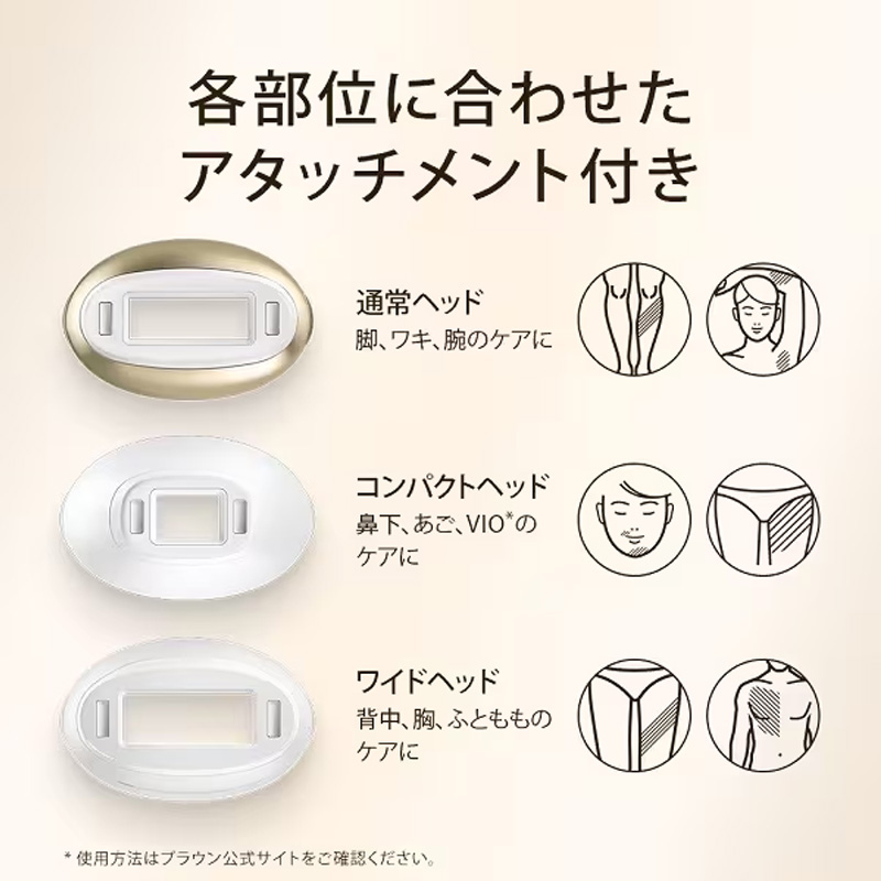 ブラウン BRAUN 光美容器 シルクエキスパート Pro5 ホワイト＆ゴールド
