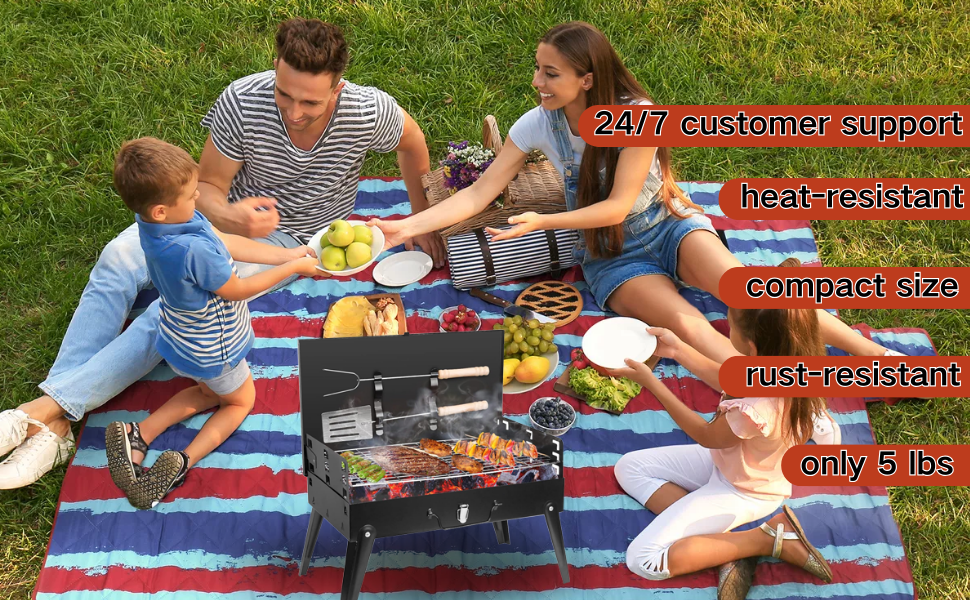 Portable Charcoal Grill