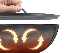 wok pan with lid wok pan chinese wok wok with lid stir fry pan non stick wok cast iron wok