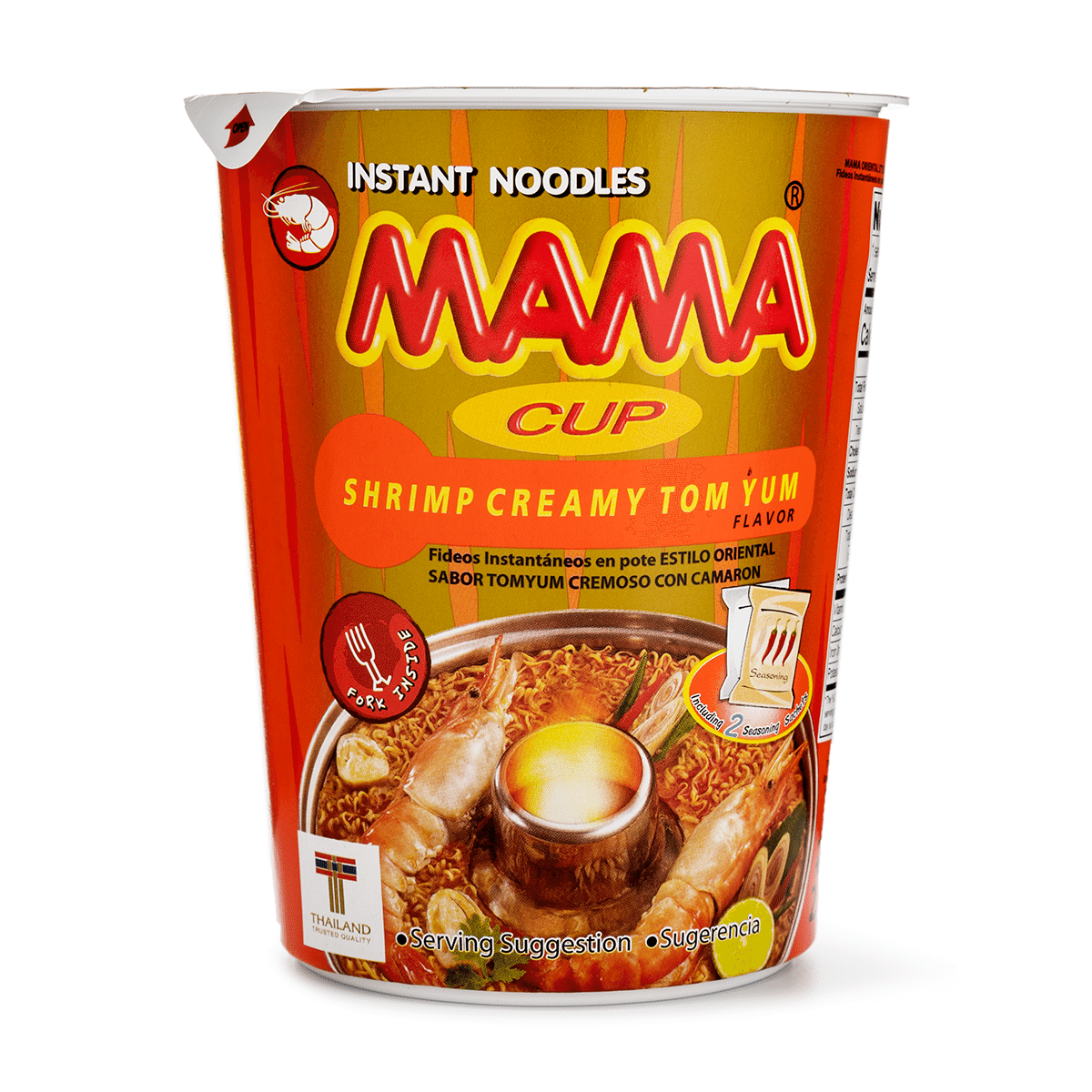 Mama 크림 똠양꿍 컵라면 70 그램
