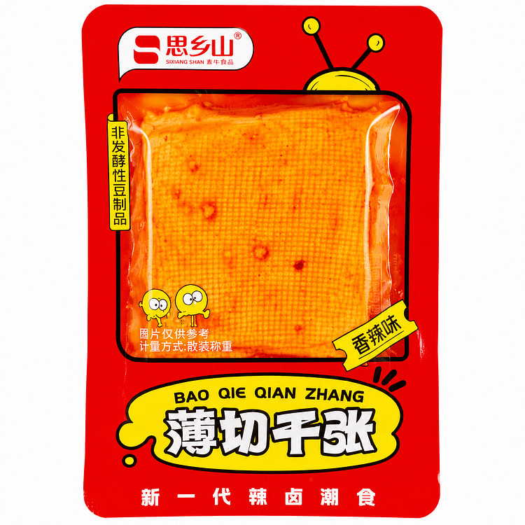 思乡山薄切豆干 香辣千张豆腐干 24 克