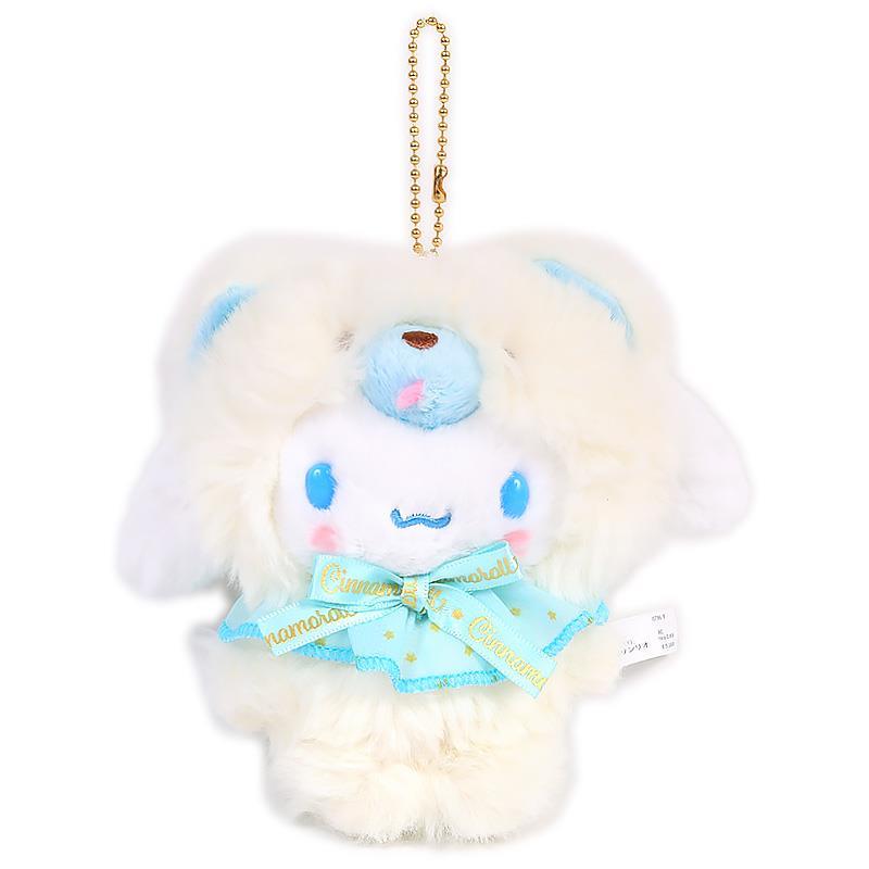シナモロールマスコットホルダーふわもさドールサンリオsanrio