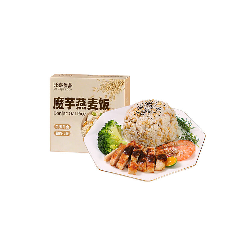 Low-Fat Konjac Oatmeal Grain Meal Replacement 160g 160 g