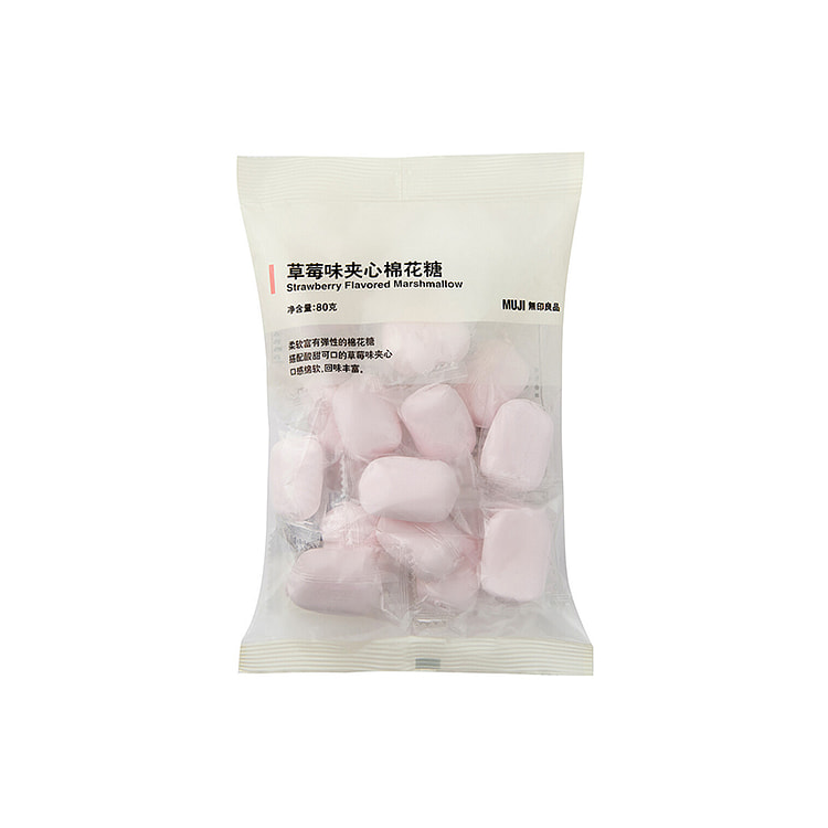 MUJI Strawberry Cream Marshmallow