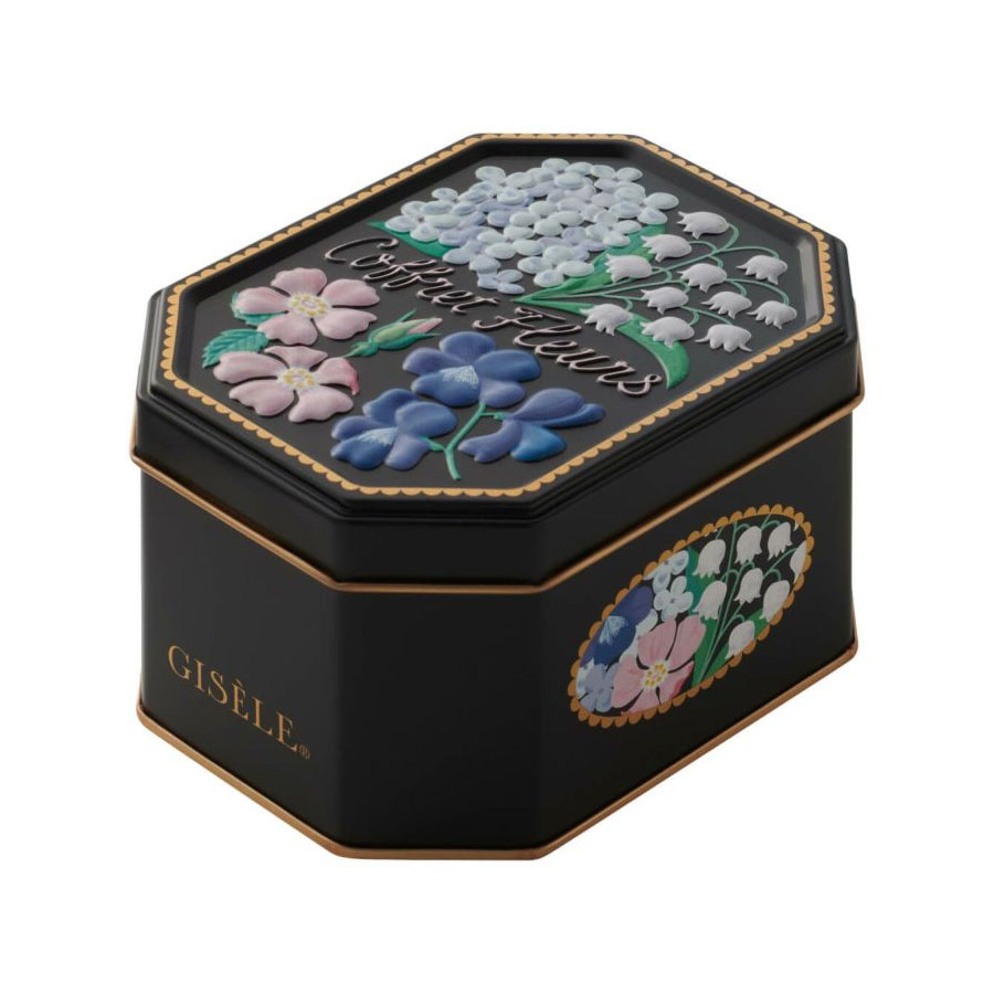 モロゾフ バレンタイン限定 花モチーフ チョコレート詰め合わせ 8個 1