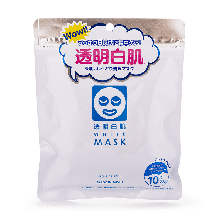 石澤研究所 透明白肌 ホワイトマスクn 10枚入り Weee