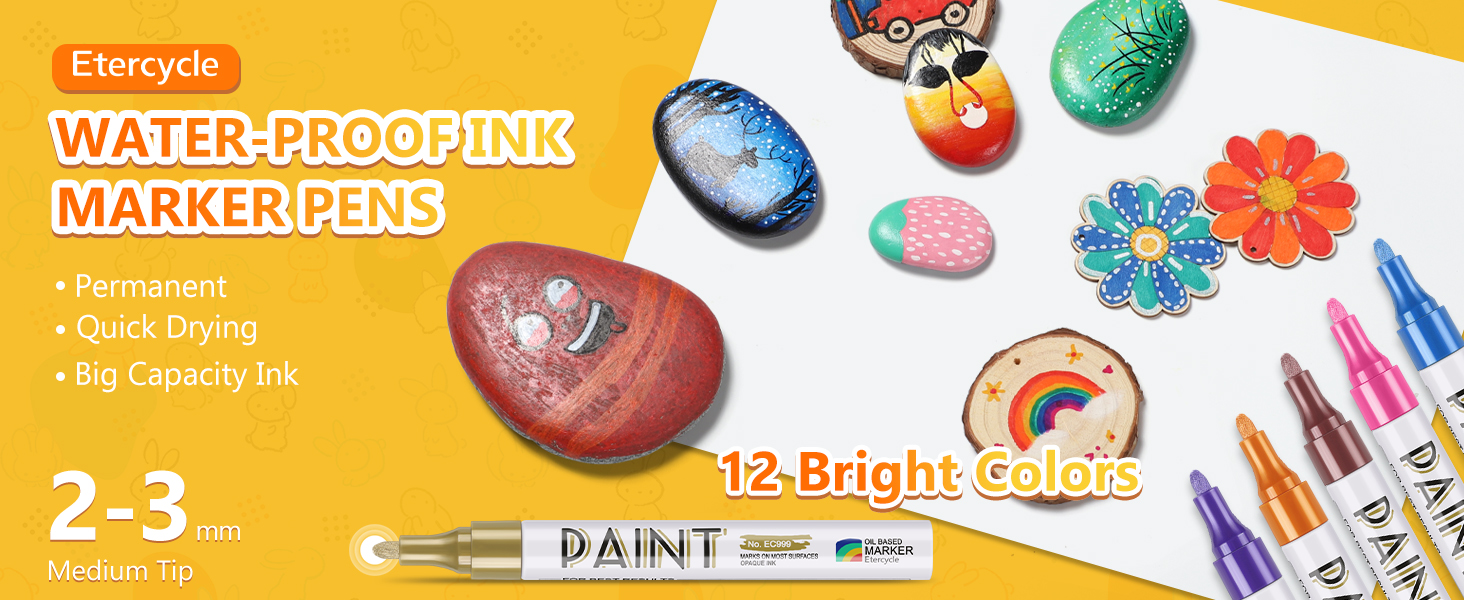 Etercycle Oil Based Paint Pens