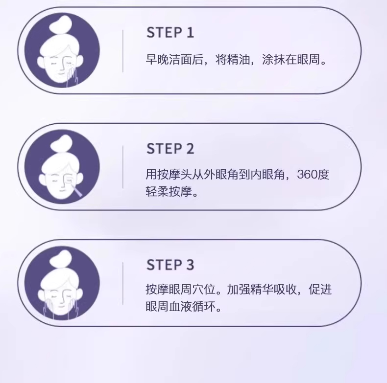 韩姬莲 【韦雪抖音爆款】视黄醇眼部抗皱精华油 8ml 1盒