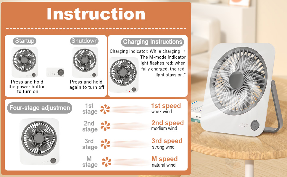 Small Desk Fan