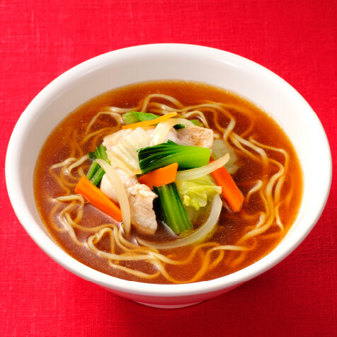 【日本直邮】 明星Myojo中华三昧赤坂璃宫广东风酱油面1人份日本本土版