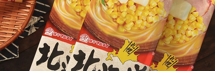 日本MARUTAI 北海道味噌拉面 2人份 216g